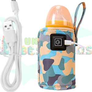 FUNDA CALENTADOR DE TETEROS PORTATIL CON CARGA USB