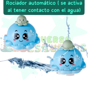 PULPO INTERACTIVO ACUÁTICO ROCIADOR DE AGUA