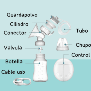 EXTRACTOR MATERNO ELÉCTRICO DOBLE